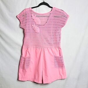 PREZZIA.. vintage pink romper..